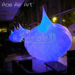 Event Decorative Lighting Large Inflatable Garlic Suitable for Outdoor and Indoor Event Lighting Inflatable Party Gathering