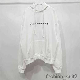 Vetements Hoodie Men's Hoodies Sweatshirts Foam Printing Men Women 1 High Quality Hooded Embroidered Gothic Oversize Pullovers cp hoodie ch hoodie 3 P9K8