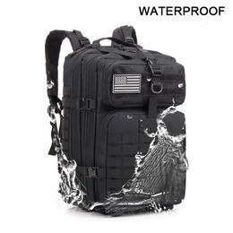 Outdoor Bags 30L50L Waterproof Rucksacks Army Sports Military Tactical Backpack 900D Nylon Camping Hiking Trekking Hunting Bag 231114