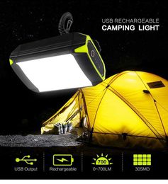 Camping Lantern LED Camping Light USB Rechargeable Lantern For Outdoor Tent Lamp Portable Mobile Power Bank Emergency Lights For BBQ Hiking Q231116