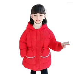 Jackets Girls Winter Coat Cartoon Pattern Girl Coats Kids Cotton Padded Casual Style Clothes