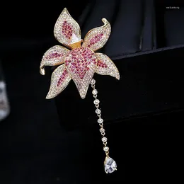 Brooches High-end Temperament Personalized Flower Brooch