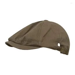 Berets Unisex Simple Painter Hat Cabbie Grandpa For Autumn Winter