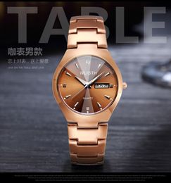 Women's Watch Night Glow Waterproof 904L stainless Steel Band Couple watchs Student Men's Watch Quartz Watch lady Luminous Watches