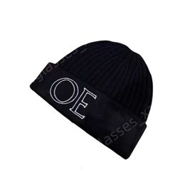 Loewee Beanie Designer Top Quality Hat Luxury Woollen Hat Winter Men And Women Fashion Knit Hats Fall Woollen Cap Unisex Warm Skull Hat
