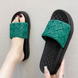 Slippers Women Shoes Non-Slip Wear-Resistant Simple Soft Comfortable Lightweight Casual Fashion Portable Deodorization