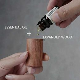 Fragrance Wooden Essential Oil Aromatherapy Diffuser Wooden Diffuser Volatile Refreshing Sleep Aid Yoga Accessories Household DecorationL231115