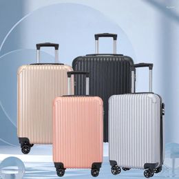 Suitcases 20 Inches Zipper Code Versatile Wheel Rolling Luggage Male Female Universal Large Capacity Suitcase Case Travel Trunk