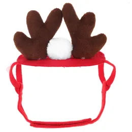 Dog Apparel Cat Costume Decor Pets Santa Hat Headdress Christmas Headband Plush Party Lightweight Hair Clasps Xmas