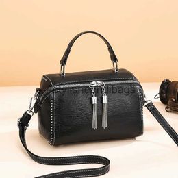 Shoulder Bags Brand Women Leater andbags Fasion Rivet Female Bag Multicolor Capacity Crossbody Bags for Ladies New Luxury Bagstylisheendibags