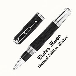 School Quality Ballpoint Hugo Black Stationery Silver Roller Good Pens / Ball Pen Victor Box No Office Cjfrq