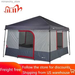 Tents and Shelters 6-Person Canopy Tent Camping Equipment Straight-g Canopy Sold Separately Nature Hike Tent Freight Free Travel Beach Tents Q231115