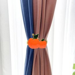 Curtain 2 Pcs Fixing Holdback Decorative Tie Strap Thanksgiving Buckle Metal Home