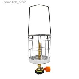 Camping Lantern Outdoor Portable Camping Gas Lantern Piezo Ignition Mini Gas Tent Lamp Light Portable Camping Light Emergency Kerosene Lights Q231116