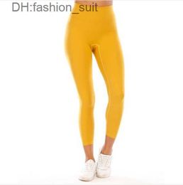 lu lus lemen Capris Yoga Outfit lulu lu Pants Women yoga outfit Girls High Waist Running Outfits Ladies Sports Full Leggings Lady Pant Workout 2023s 8 XJDR