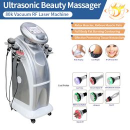 Slimming Machine 80Khz 7 In 1 Ultrasonic Cavitation Vacuum Rf Radio Frequency Body Slimming Loss Weight Beauty Machine For Spa