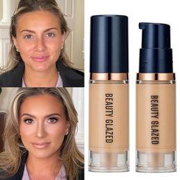 Body Paint 6ml Matte Face Liquid Foundation Waterproof Full Coverage Concealer Lasting Whitening Makeup Base Cream Cosmetics for Women 231115