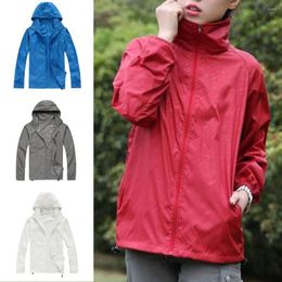 Men's Jackets Great Men Coat Smooth Unisex Casual Sunscreen Outdoor Outwear Jacket Hat