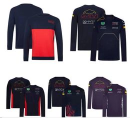 F1 Racing Long Sleeve T Shirt Men's and Women's Spring and Autumn Team Jerseys Same Style Customised