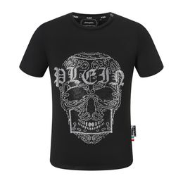 pleinxplein pp Men's T-Shirts Original design Summer shirt plein T-shirt pp cotton rhinestone skulls pattern shirt short sleeve 2061 Colour