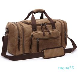 Designer-Duffel Bags Men Travel Leisure Travelling Bag Business Luggage Weekend Canvas Multi-functional Duffel