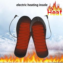 Carpets S/L USB Winter Electric Heated Shoe Insoles Foot Warming Heating Feet Warmer Thermal Shoes