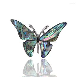 Brooches Shell Butterfly For Women Men Alloy Insects Animal Party Wedding Banquet Daily Clothing Suit Shirt Gifts