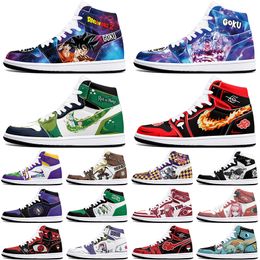 DIY classics customized basketball shoes sports basketball shoes 1s men women antiskid anime fashion customized figure sneakers 0002PRSV_2