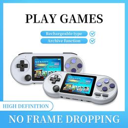 Portable Game Players SF2000 3 inch IPS Handheld Game Console Player Mini Portable Game Console Built-in 6000 Games Retro Games Support AV Output 231114