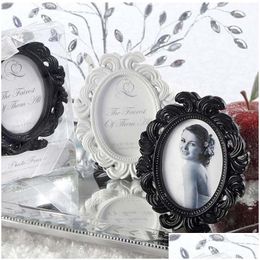 Party Favor Antique Oval Baroque Style Small Po Frame Scene Props Christmas Birthday Gift Home Decor Za1229 Drop Delivery Ga Dhzqg