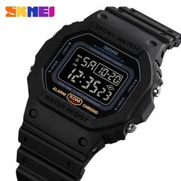 Other Watches SKMEI Multifunctional Digital Sport Watch Men 2 Time Count Down Mens Wristwatches Fashion Retro Male Watches reloj hombre 1628 231114