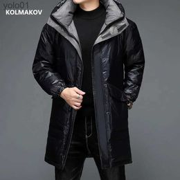 Men's Down Parkas 2022 new arrival men coat winter jacket Windproof 90% white duck down jackets men mens thicken fashion warm parkas coat M-5XLL231115