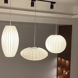 Denmark Designer Silk Pendant Lamp Home Decor Hanging Chandeliers Living Room Hotel Hall Restaurant Creative Suspension Lighting