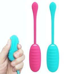 Vibrators Rechargeable Sexy Silicone Bullet Egg Vibrator Women Sex Product Female G Point Stimulator Erotic Toy for Woman 12 Vibrate Mode 23115
