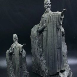 Decorative Objects Figurines 14cm The Argonath Anarion craft action figures Gate of Kings statue toys collection model home bookshelves decoration 231114
