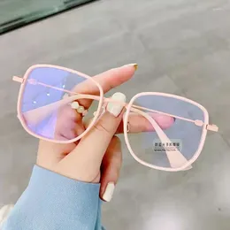 Sunglasses Fashion Anti Blue Light Glasses Women Men Optical Spectacle Eyeglasses Square Transparent Computer Goggles Eyewear 2023