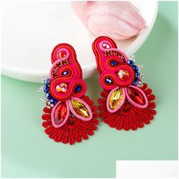 Dangle Chandelier Kpacta Soutache Handmade Sales Luxury Lace Earrings For Women 2021 Charms Bohemian Jewellery Wholesa Drop D Dhgarden Dhnq4