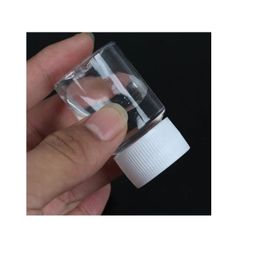 wholesale Packing Bottle 20ml Plastic PET Transparent Empty Seal Bottles Medicine Pill Vial Container BJ
