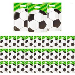 Gift Wrap 10/20/30pcs Soccer Bags Party Candy Treat Football For Kids Girls Boys Birthday S Favours
