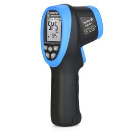 Freeshipping 1500 Double Digital Infrared Thermometer -50~1500 Non Contact Temperature Metre Display Hcghe