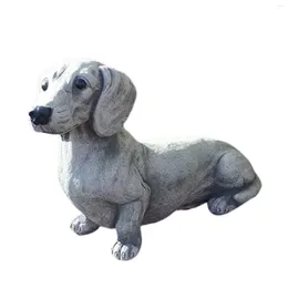 Garden Decorations Sculpture Dog Statues Lovely Animals For Home Table House Decor