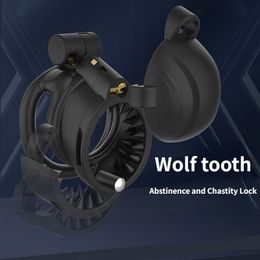 Cockrings ABS Wolf Tooth Penis Ring Cock Rings Chastity Cage Taste Urethral Lock Erotic Toys Bdsm Adult Games Sexy Toys for Men Sex Shop 230414