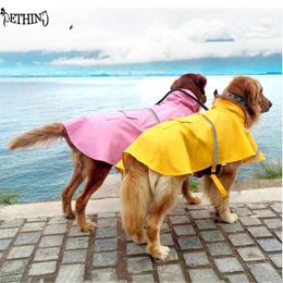 Dog Apparel Large Dog Jacket Raincoat Waterproof Windproof Leisure Outdoor Pet Clothes Coat Dog Raincoat Big S-4XL 231114