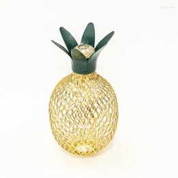 Strings Decorative Light Usb Battery Powered Pineapple Party Kids Room Decoration Led Lamp Warm Shape Night