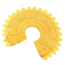 Dog Collars Removable Pet Elizabeth Sunflower Shape Neck Collar For Puppy Wearing Size L