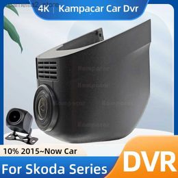 Auto DVRs Kampacar SKD11-E DashCam Für Skoda 60mm Octavia Kushaq Kamiq Kodiak Yeti Fabia Schnelle Kodiaq Karoq Scala Superb auto Dvr Recorder Q231115