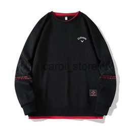 Men's Hoodies Sweatshirts Men's Callaway Golf Wear Hoodies Clothing Hip Hop Spring Autumn Loose Pullover Streetwear O-Neck Casual Men Sweatshirt J231115