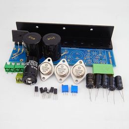 Freeshipping class A AMP of 4pcs MJ15025 2pcs MJ15024 HD1969 power amplifier DIY kits Completed board with heat sink Fgrvm