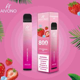 Aivono Disposable Vape Pen Aim Plus 800puffs 32 Flavours Vs Puff Plus XXL 0%/2%/5% Salt Nicotine Ecig Wholesale OEM