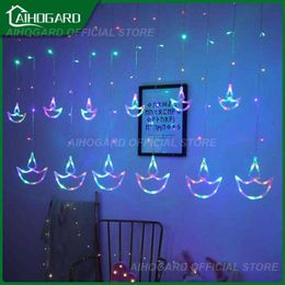 LED Strings Fairy Lights Party Festival Lantern String 60/90cm Holiday Party Decoration Home Wedding Christmas Decor Night Light Lamp P230414